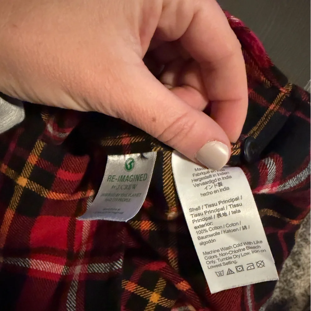 J. Crew Men's Middleweight Flannel Shirt